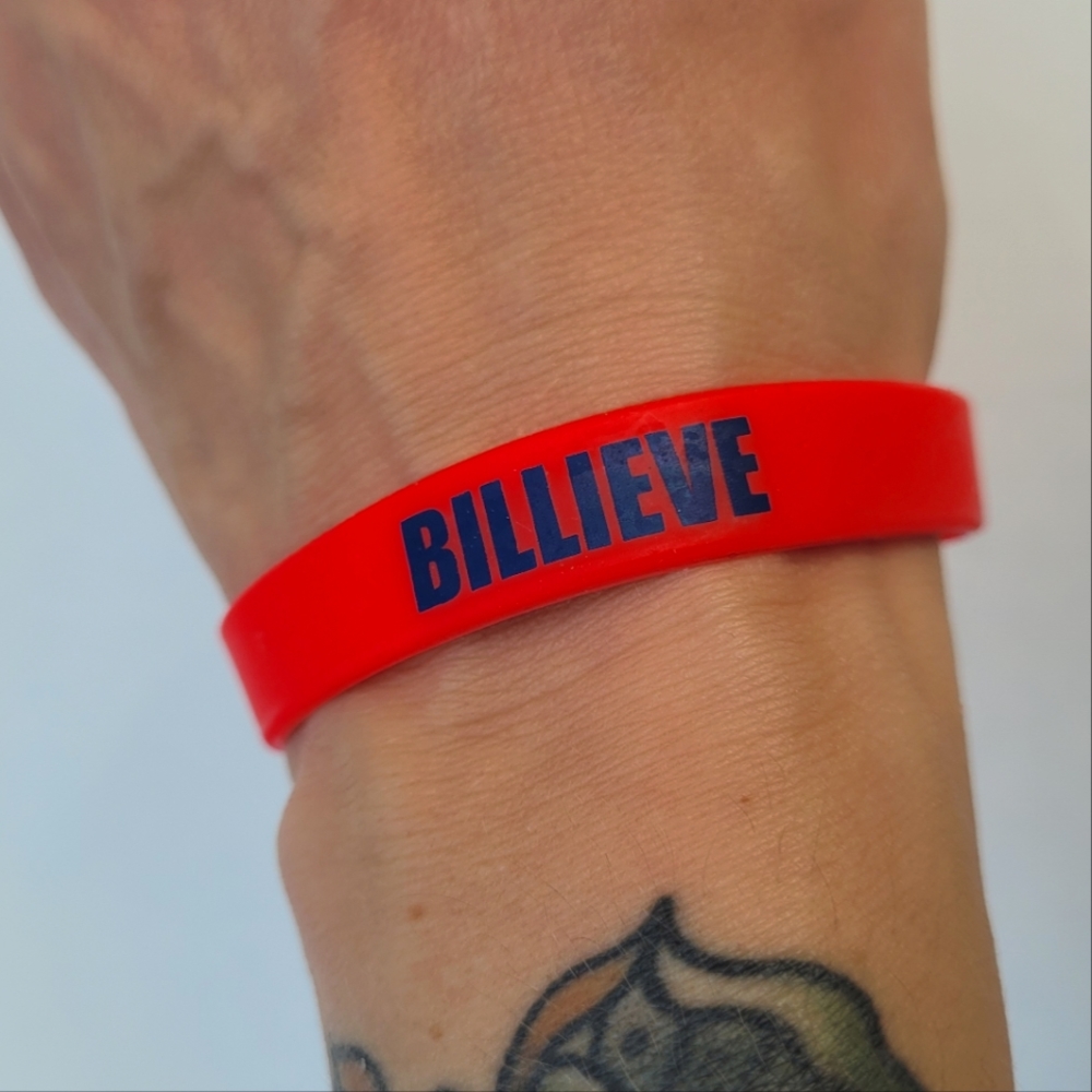 🏈 Buffalo Bills BILLIEVE silicone band bracelet